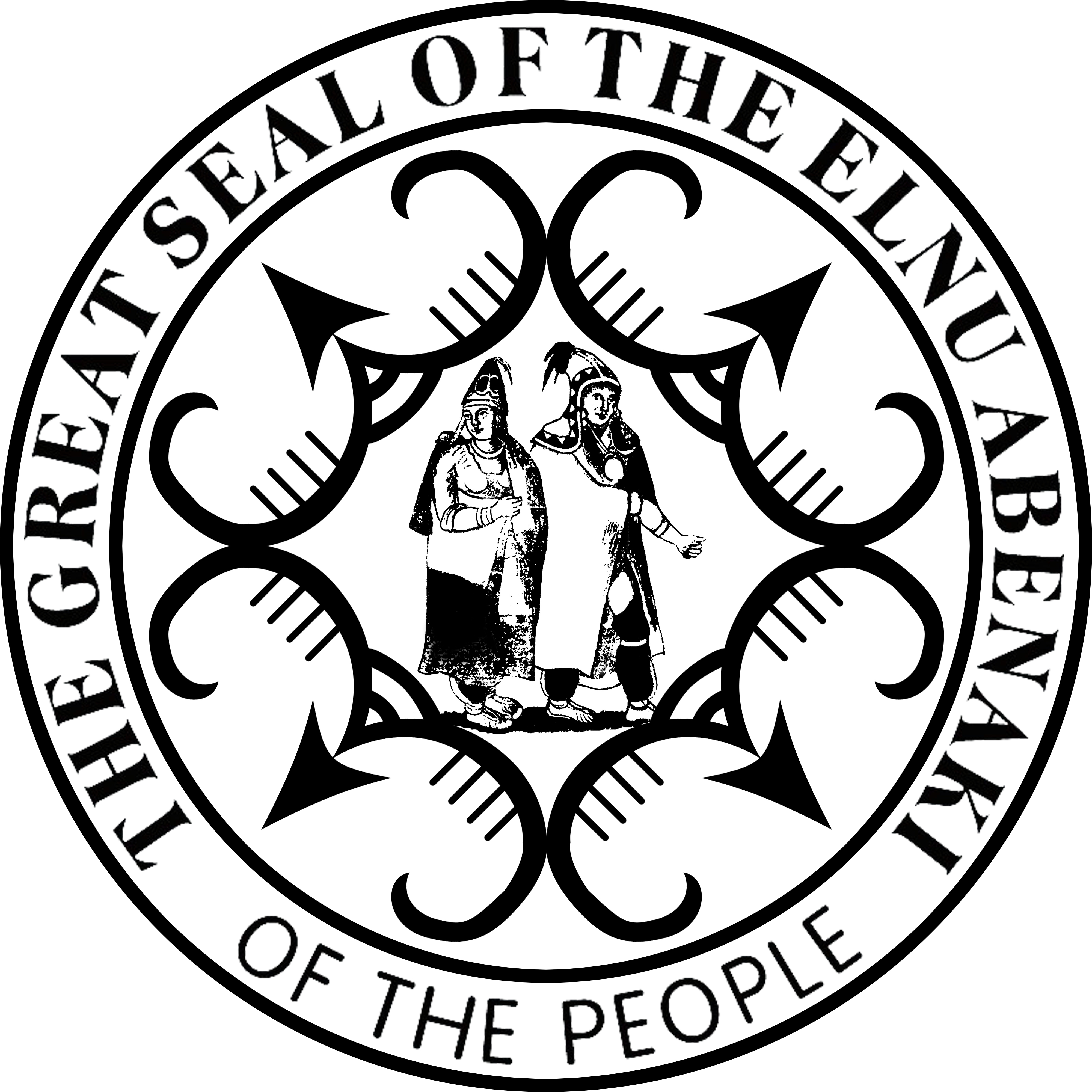 Elnu Abenaki Tribe logo